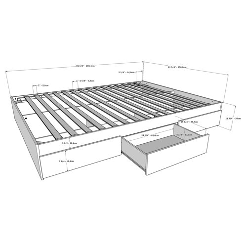 Mack &amp; Milo™ Ralston Storage Bed &amp; Reviews | Wayfair
